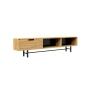 Szafka RTV-51 Drewno Lite Dąb Loft Lakier Rozmiary od 100 cm do 200 cm PREMIUM